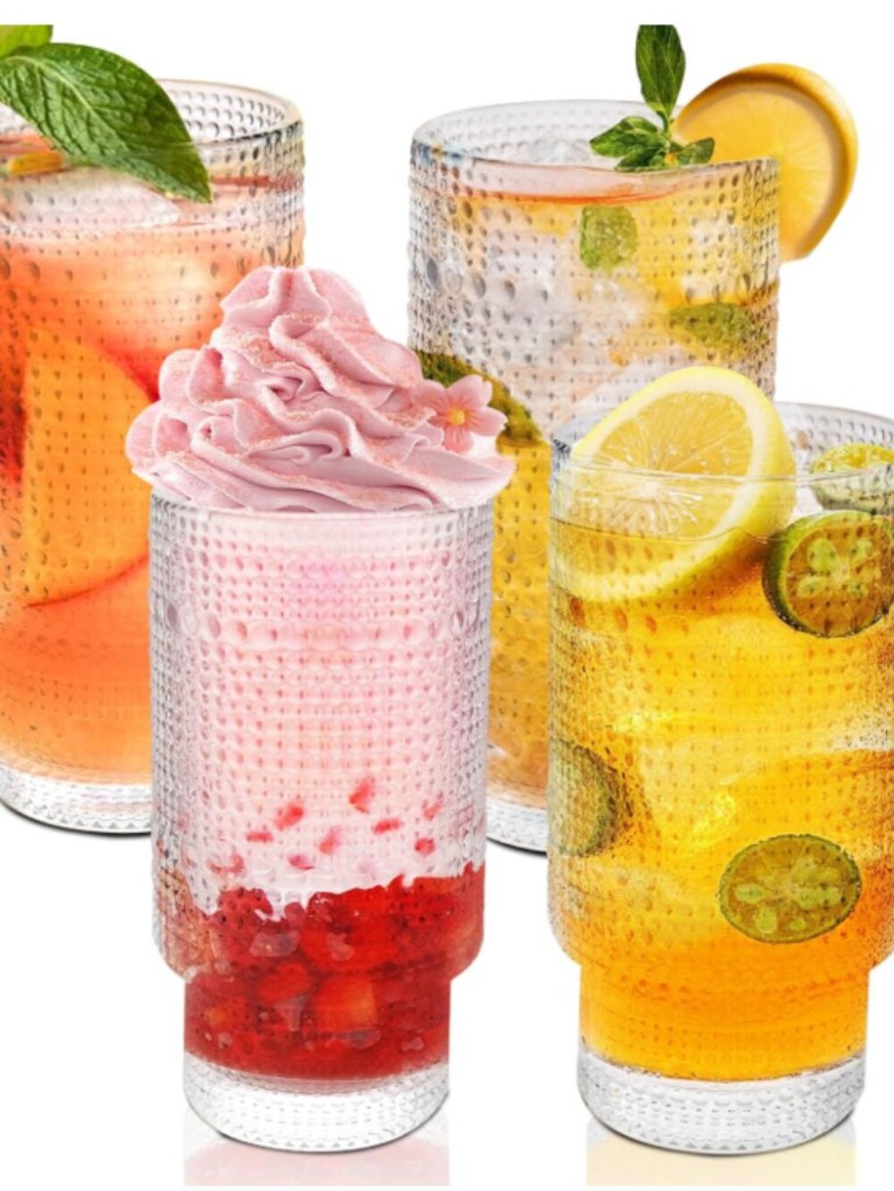 Stackable Beverage Glasses